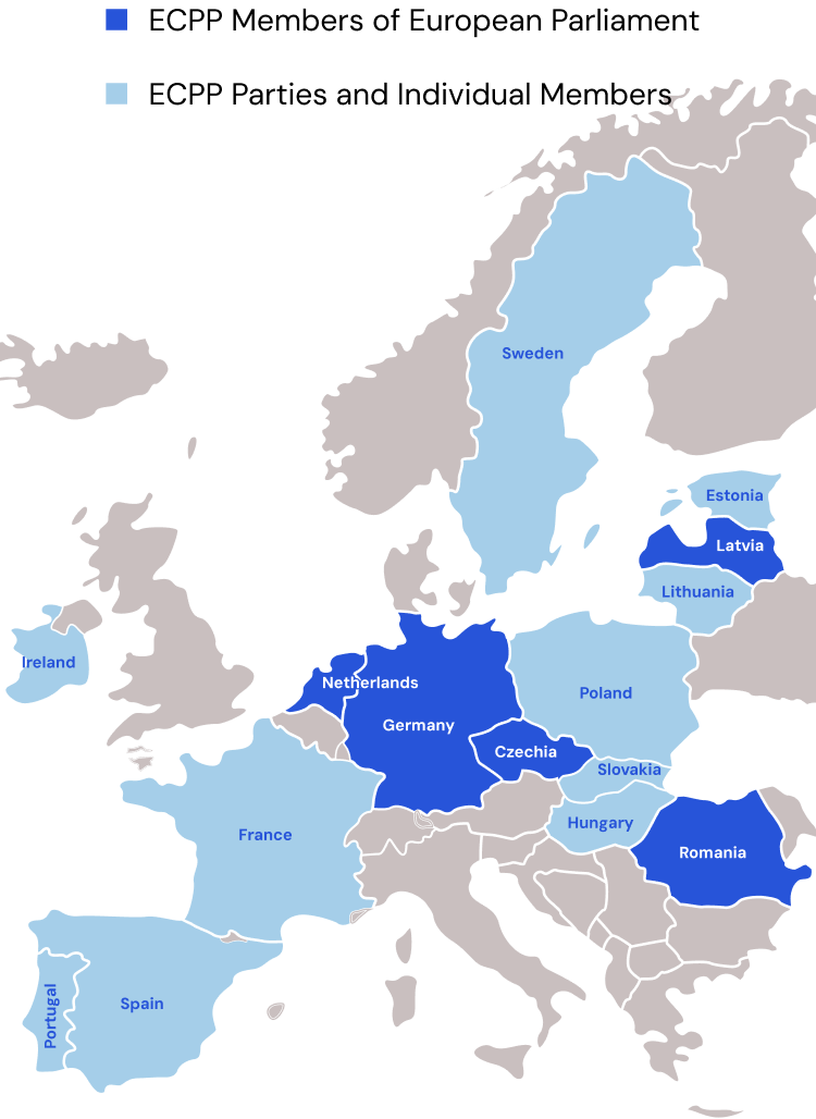 Europe map mobile